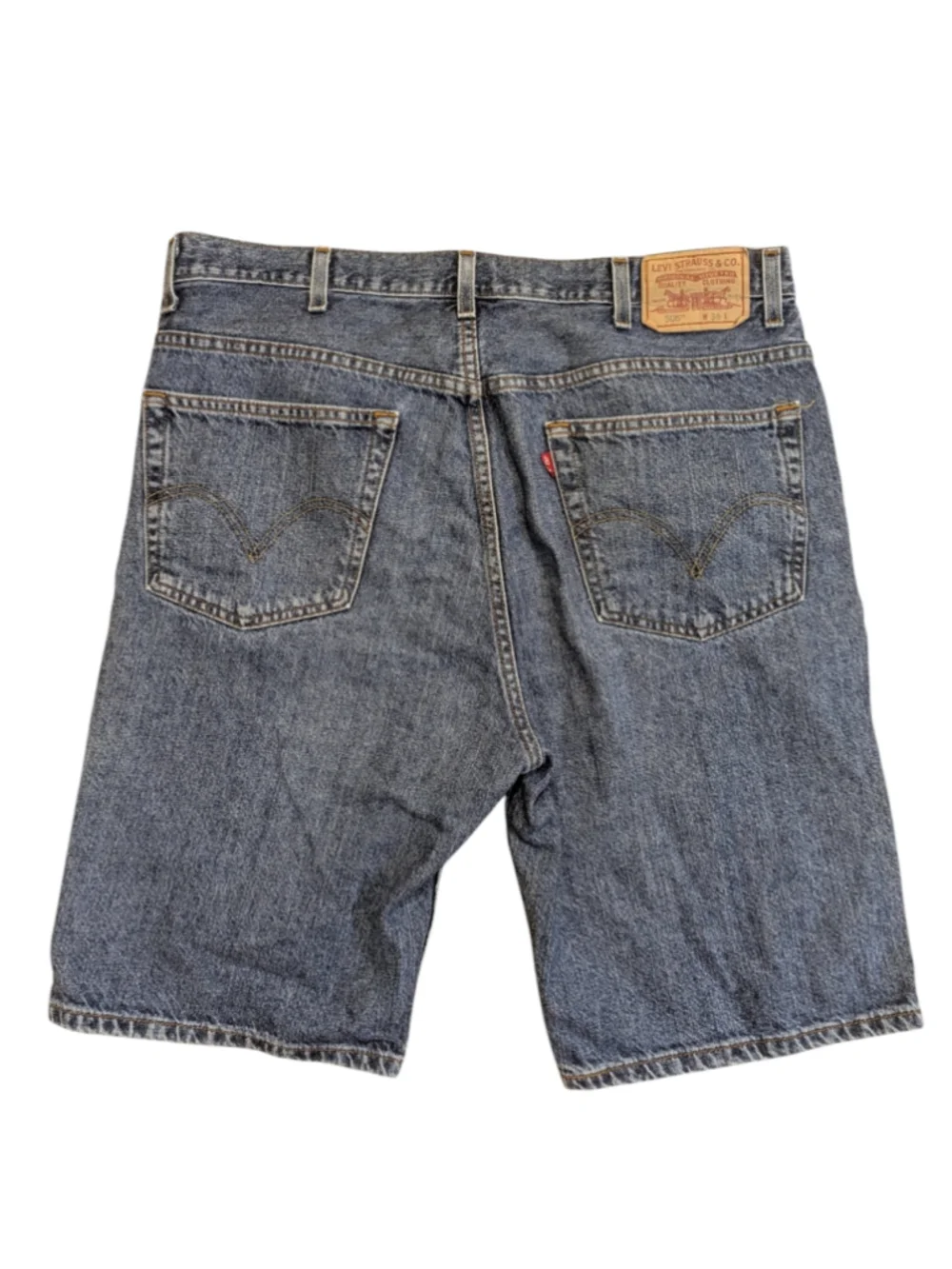 Levi's 505 Regular Fit Jean Shorts Waist 38